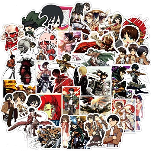 Anime The Disastrous Life of Stickers Decals Sticker Laptop Skateboard Motorcycle Kids Toys 50Pcs 50