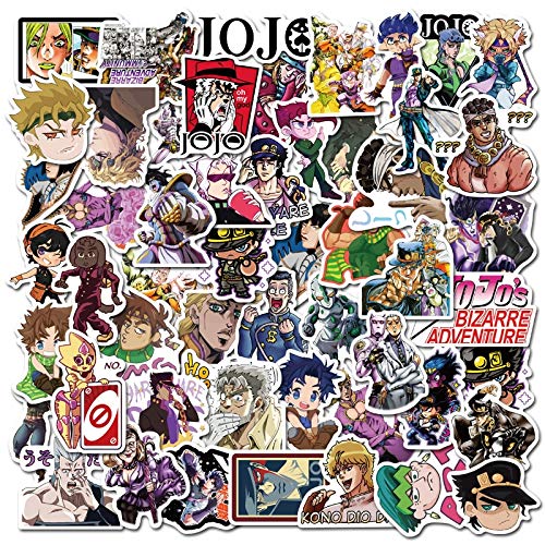 Pack Cute Anime Adventure Stickers Car Luggage Laptop Motorcycle Bicycle Fridge Skateboard Toy 50Pcs