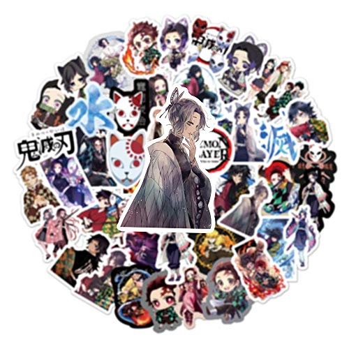 Anime graffiti stickers Pack of 50 Stickers Waterproof Durable Classic Japanese Water Bottles Comput