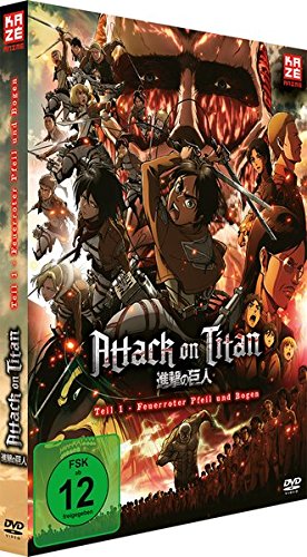 Attack on Titan - Anime Movie Teil 1: Feuerroter Pfeil und Bogen - [DVD]