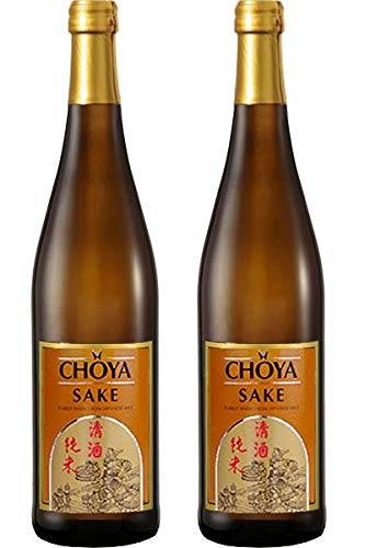 [ 2x 750ml ] CHOYA SAKE aus japanischem Reis und Koji alc 15% vol