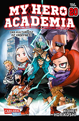 My Hero Academia 20: Die erste Auflage immer mit Glow-in-the-Dark-Effekt auf dem Cover! Yeah! (20)