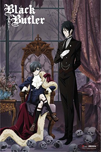 Black Butler Sebastian and Ciel Anime Poster Drucken (60,96 x 91,44 cm)