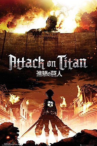 Close Up Attack On Titan Poster Manga/Anime (61 cm x 91,5 cm) + Ü-Poster
