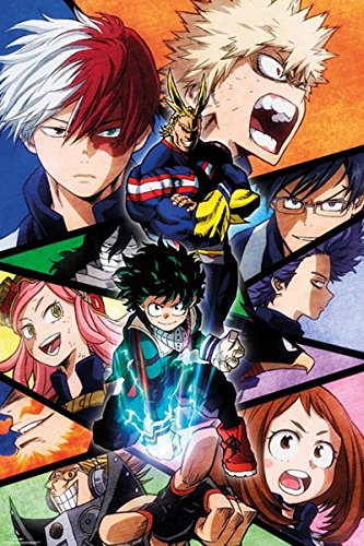 Close Up My Hero Academia Poster Charaktere (61cm x 91,5cm)