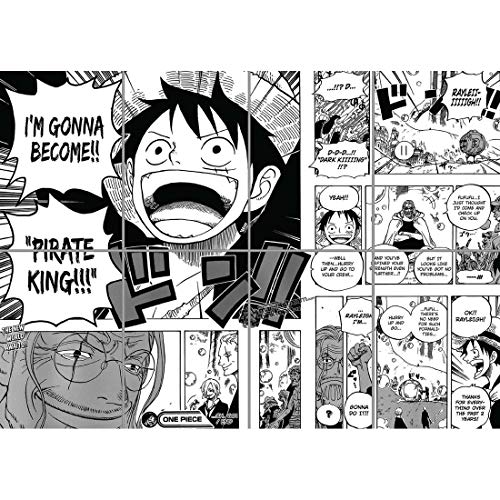 Doppelganger33 LTD One Piece Manga Anime Cartoon Japan Home Decor Wand Kunst Multi Panel Poster druc