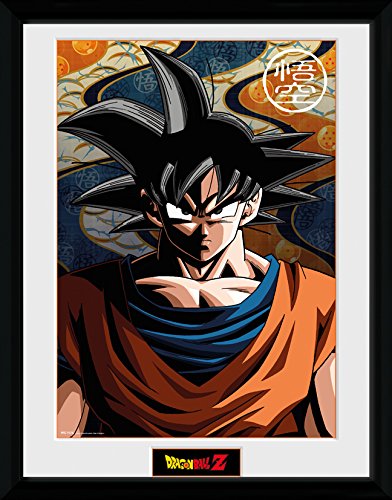 Dragonball Z Poster im Rahmen Son Goku 45 x 34 cm