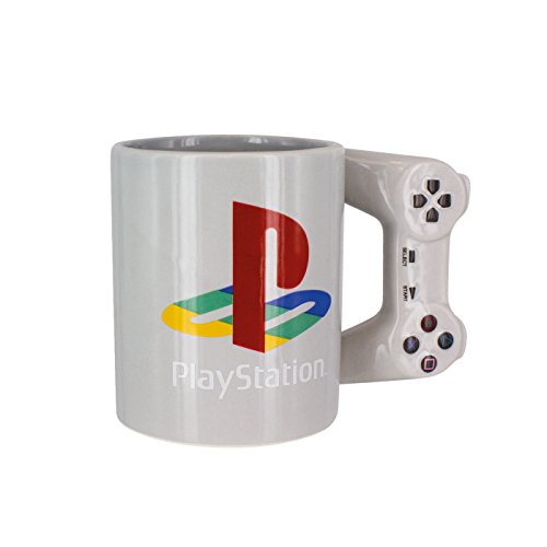 Playstation Tasse in Form PS4-Controller, Dual Shock-Kaffee- / Teetasse, Retro-Gaming-Trinktasse, Ke