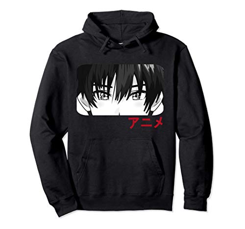 Anime Boy Face Manga Motiv Japan Serien Merch Pullover