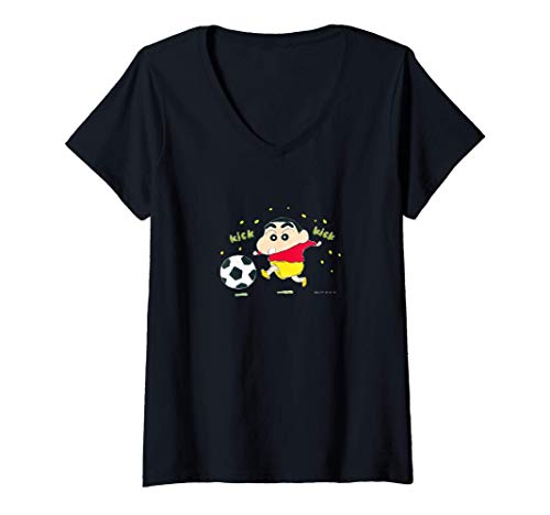 Damen Crayon Shinchan Fußball mit ShinChan TShirt