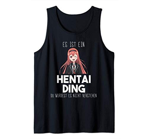 Hentai Anime Japan Merch Tank Top