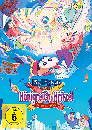 SHIN CHAN Crash! Königreich Kritzel und fast vier Helden