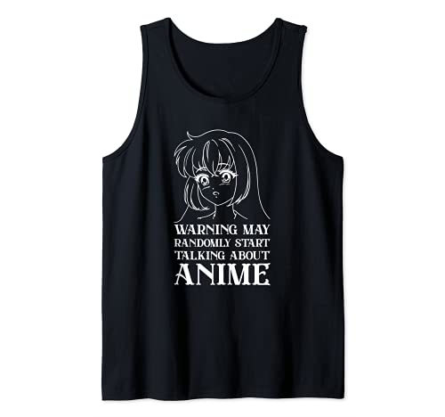 May Randomly Start Talking About Anime Manga Japan Tank Top