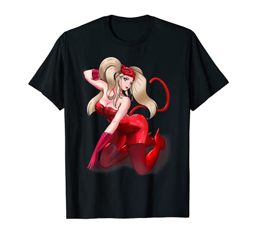 Sexy Kawaii Waifu Katze Maske Anime Hentai Manga TShirt