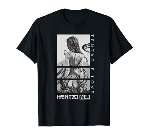 Hentai Tentagraph Liebe Anime Waifu Japanisch Manga TShirt