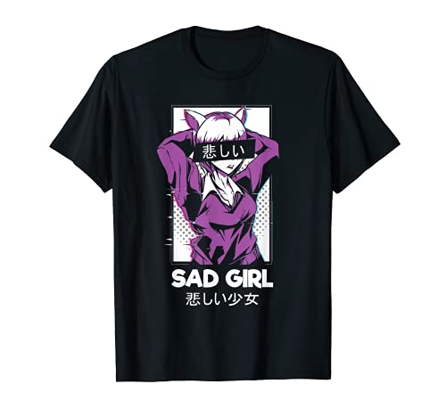 Trauriges Waifu Anime Hoodies Nu Goth Senpai Hentai Ahegao
