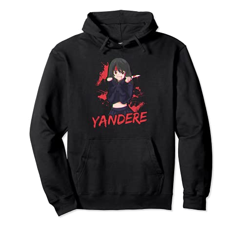 Yandere Waifu Kawaii Anime Cosplay Pullover Hoodie