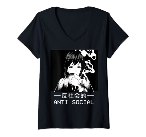 Damen Antisocial Aesthetic Anime Girl Sad Japanese Grunge