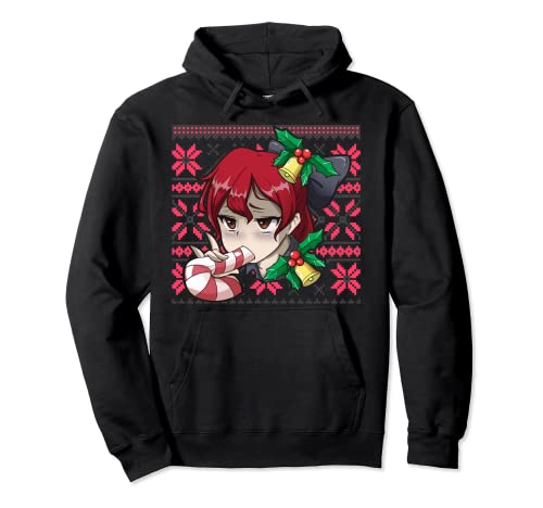 Ugly Christmas Otaku Ahegao Ecchi Etchi Hentai Pullover