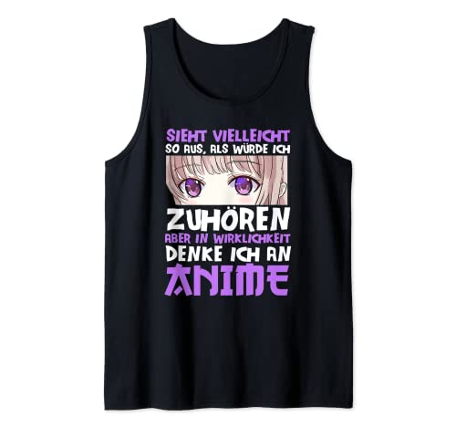 Cooles Animes Statement Lustiges Anime Tank Top