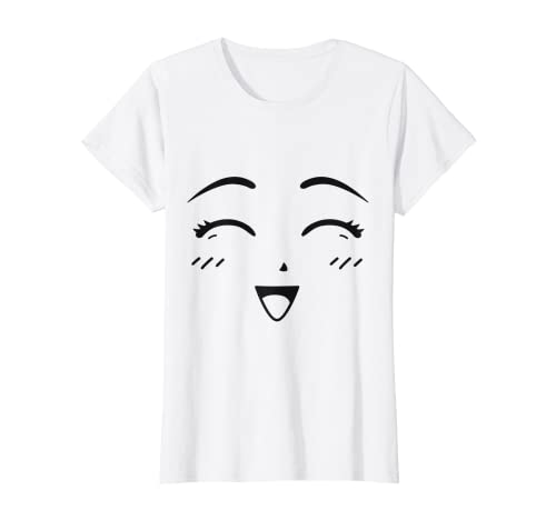 Süßes Manga Anime Gesicht Lächeln TShirt