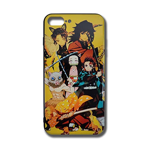 Anime Demon Slayer Manga Design Handyhülle iPhone 7 Plus und 8