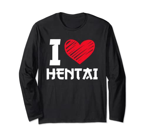 Ich liebe Hentai | I love Langarmshirt