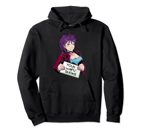 Kawaii Waifu Anime Girl baka Otakus Pullover Hoodie