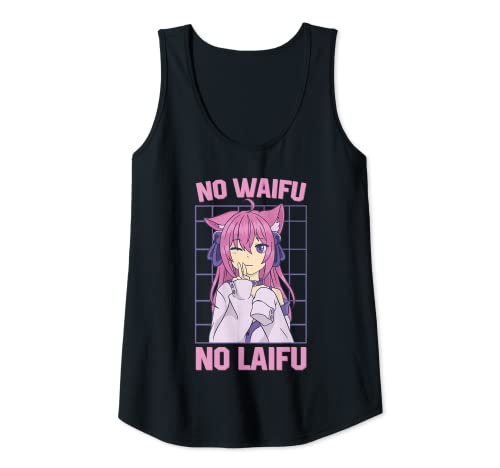 Damen s Anime ästhetisches Otaku Kawaii No Waifu Laifu