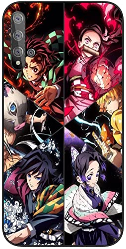 Kompatibel mit Huawei Honor 20 Nova Hülle Demon Slayer Shinobu Nezuko Zenitsu 410 Anime, weiche sch