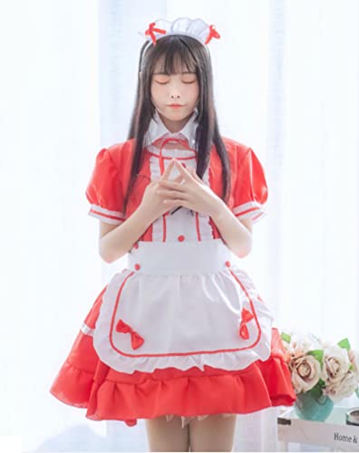 Neue sexy süße gotische Lolita Dress französisches Maid kostüm Anime Cosplay Sissy uniform Plus 