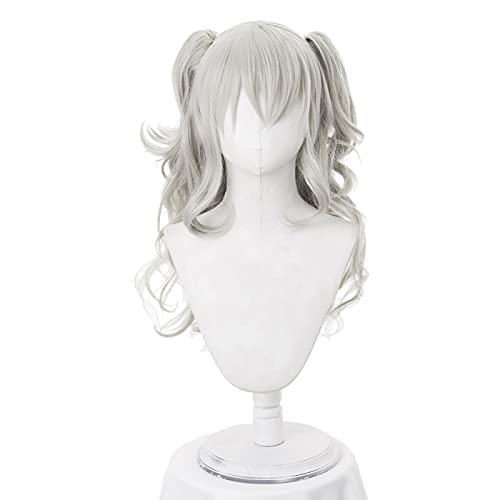 Anime Charlotte Tomori Nao Cosplay Perücke lockiges langes Synthetisches Haar mit Chip-Pferdeschwan