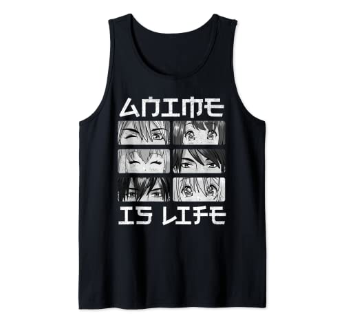 Anime is Life Junge Waifu Manga Lover Merch Otaku Tank Top