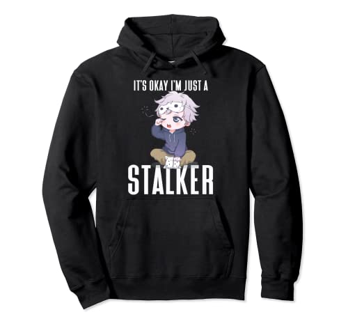 Im Just A Stalker Anime Manga Cosplay Jungen Waifu Pullover