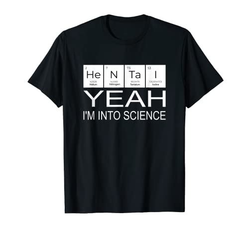 Ja ich stehe auf Wissenschaft AnimeOtaku Weeb Hentai TShirt