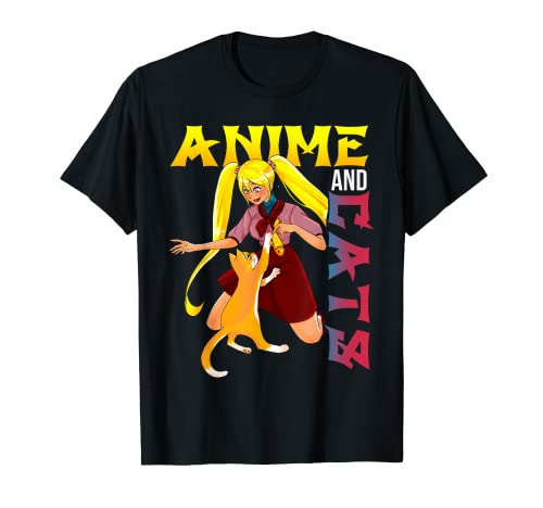 Lustiger Anime Manga Otaku Kawaii Japan Senpai Katzen TShirt