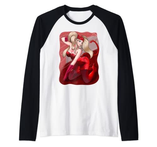 Sexy Kawaii Waifu Katze Maske Anime Hentai Manga Raglan