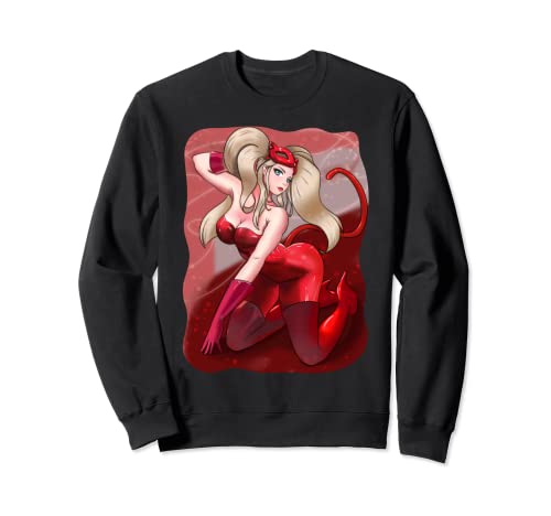Sexy Kawaii Waifu Katze Maske Anime Hentai Manga Sweatshirt
