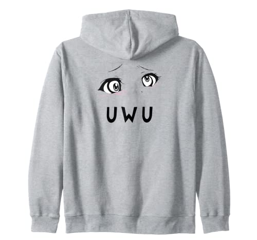 Uwu Aheghao Gesicht Kapuzenjacke