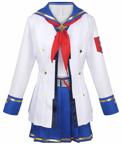 Anime Pretty Derby Cosplay Oguri Cap Outfits,Uniform Skirt Suit for
