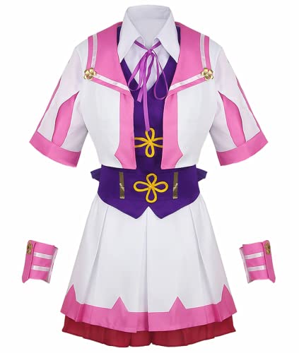 Anime Pretty Derby Cosplay Special Week Outfits, Uniform Skirt Suit for