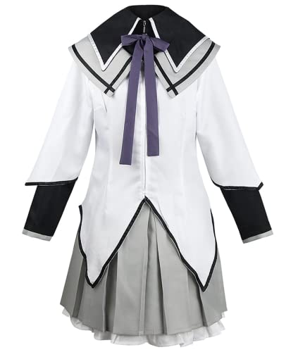 Anime Puella Magi Madoka Magica Cosplay Akemi Homura Outfits, eleganter Rock Anzug Uniform Anime-Cos