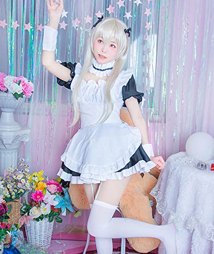 Anime Yosuga no Sora Cosplay Kasugano Outfits, sexy Kaffee-Dienstmädchen-Kleid Anime-,