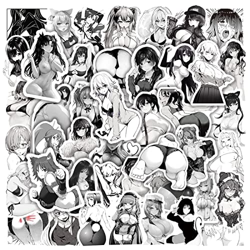 100Pcs Anime Hentai sexy Bunny Girl Waifu Decal Stickers Suitcase Car Truck Waterproof Sticker