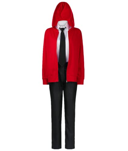 Chainsaw Man Cosplay Power Outfits, Unisex Uniform Suit for Anime