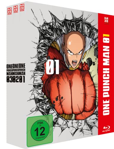 One Punch Man Staffel 1 Gesamtausgabe Bundle Vol.1-3 [Blu-ray]