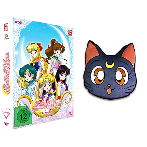 Sailor Moon Staffel 1 Gesamtausgabe & Luna Kissen