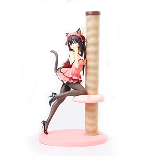Anime Cute Girl Date Live Kurumi Tokisaki cat Ear sion Statue doll 24.5cm/9.6 Zollch