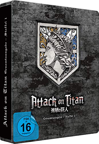 Attack on Titan Staffel 1 Gesamtausgabe [Blu-ray] Steelbook