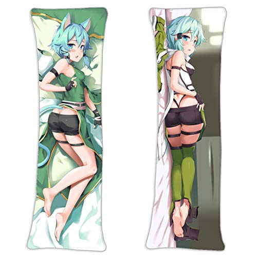 Sinon Asada Shino Sword Art Online Gun Gale Body 150cmx50cm(60 Zollx20 Zoll) Anime Pillowcase ZierDo